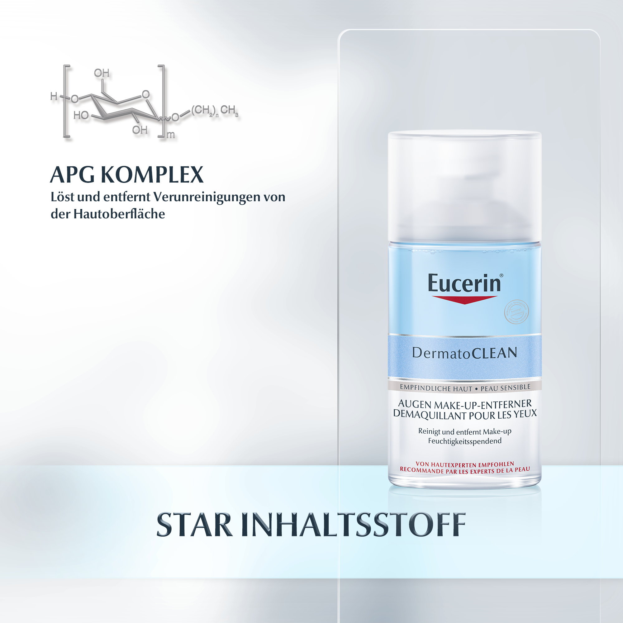 Mizellen AugenMakeupEntferner DermatoCLEAN Eucerin